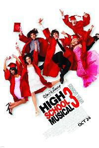 Cartaz para High School Musical 3: Senior Year (2008).