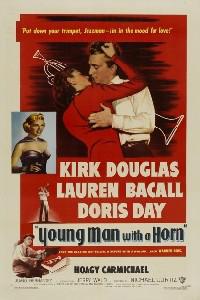 Poster for Young Man with a Horn (1950).