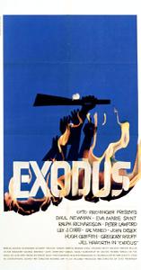 Poster for Exodus (1960).
