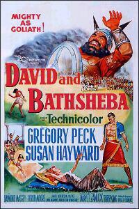 Poster for David and Bathsheba (1951).