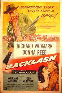 Cartaz para Backlash (1956).