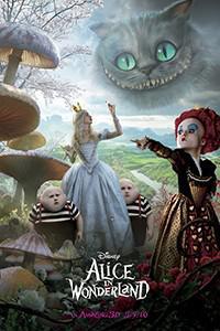 Poster for Alice in Wonderland (2010).