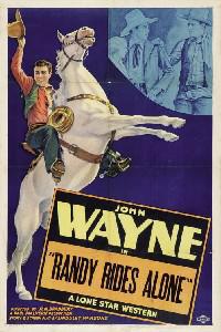 Poster for Randy Rides Alone (1934).