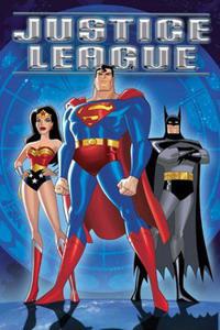 Plakát k filmu Justice League (2001).