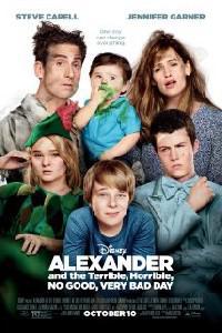 Poster for Alexander and the Terrible, Horrible, No Good, Very Bad Day (2014).