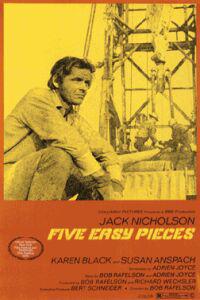 Cartaz para Five Easy Pieces (1970).
