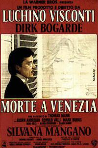 Plakát k filmu Morte a Venezia (1971).