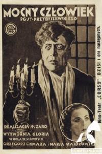 Poster for Mocny czlowiek (1929).