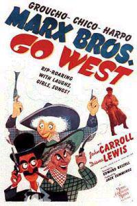 Poster for Go West (1940).