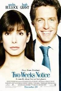 Two Weeks Notice (2002) Cover.