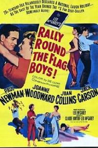 Poster for Rally 'Round the Flag, Boys! (1958).