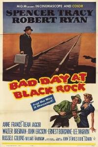 Poster for Bad Day at Black Rock (1955).