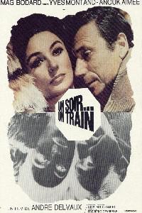 Plakat filma Un soir, un train (1968).