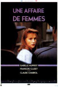 Poster for Une affaire de femmes (1988).