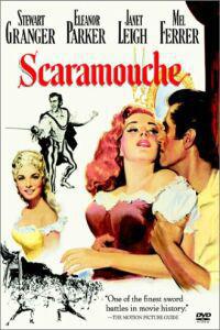 Poster for Scaramouche (1952).