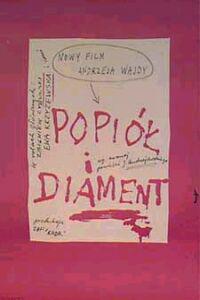 Poster for Popiól i diament (1958).