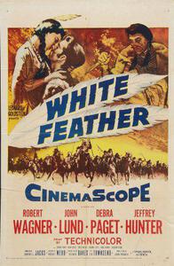 Poster for White Feather (1955).
