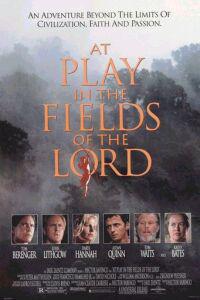 Poster for At Play in the Fields of the Lord (1991).