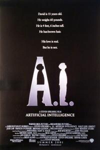 Обложка за Artificial Intelligence: AI (2001).