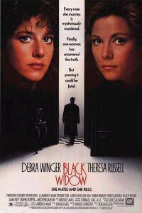 Plakat filma Black Widow (1987).