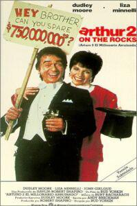 Poster for Arthur 2: On the Rocks (1988).