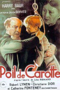 Poster for Poil de carotte (1932).