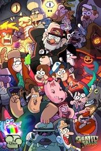 Poster for Gravity Falls (2012).