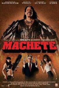 Plakát k filmu Machete (2010).
