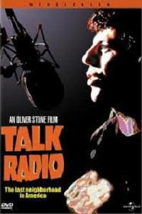 Poster for Talk Radio (1988).