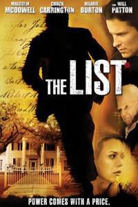 Plakat filma The List (2007).