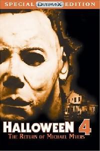 Cartaz para Halloween 4: The Return of Michael Myers (1988).