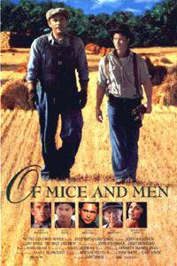 Plakat filma Of Mice and Men (1992).