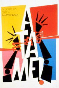 Plakát k filmu ¡Átame! (1990).