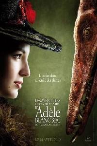 Poster for Les aventures extraordinaires d'Adèle Blanc-Sec (2010).