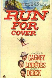 Plakát k filmu Run for Cover (1955).