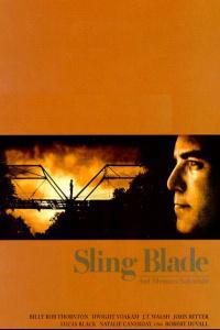 Plakát k filmu Sling Blade (1996).