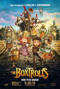 Poster for The Boxtrolls (2014).