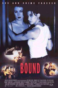 Plakát k filmu Bound (1996).