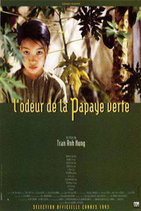 Plakat filma Mùi du du xanh - L'odeur de la papaye verte (1993).