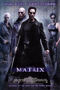 Poster for The Matrix (1999).
