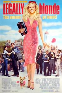 Plakát k filmu Legally Blonde (2001).