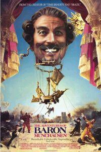 Plakát k filmu The Adventures of Baron Munchausen (1988).