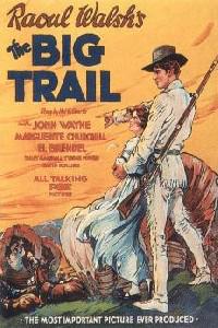 Омот за The Big Trail (1930).