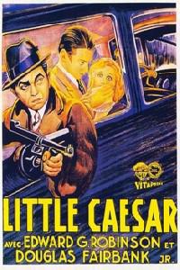 Plakat filma Little Caesar (1931).