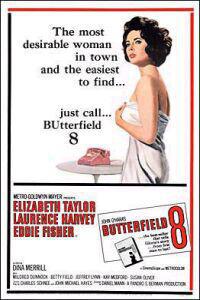 Plakat BUtterfield 8 (1960).