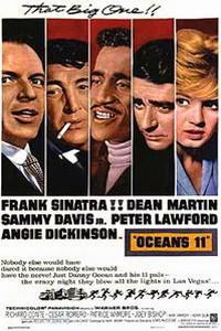 Plakát k filmu Ocean's Eleven (1960).