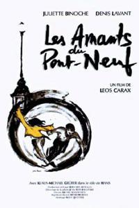 Plakát k filmu Amants du Pont-Neuf, Les (1991).