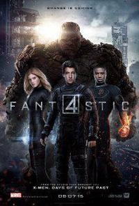 Plakat The Fantastic Four (2015).