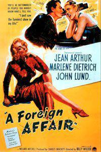 Plakat Foreign Affair, A (1948).