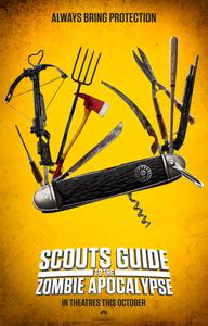 Plakat Scout's Guide to the Zombie Apocalypse (2015).